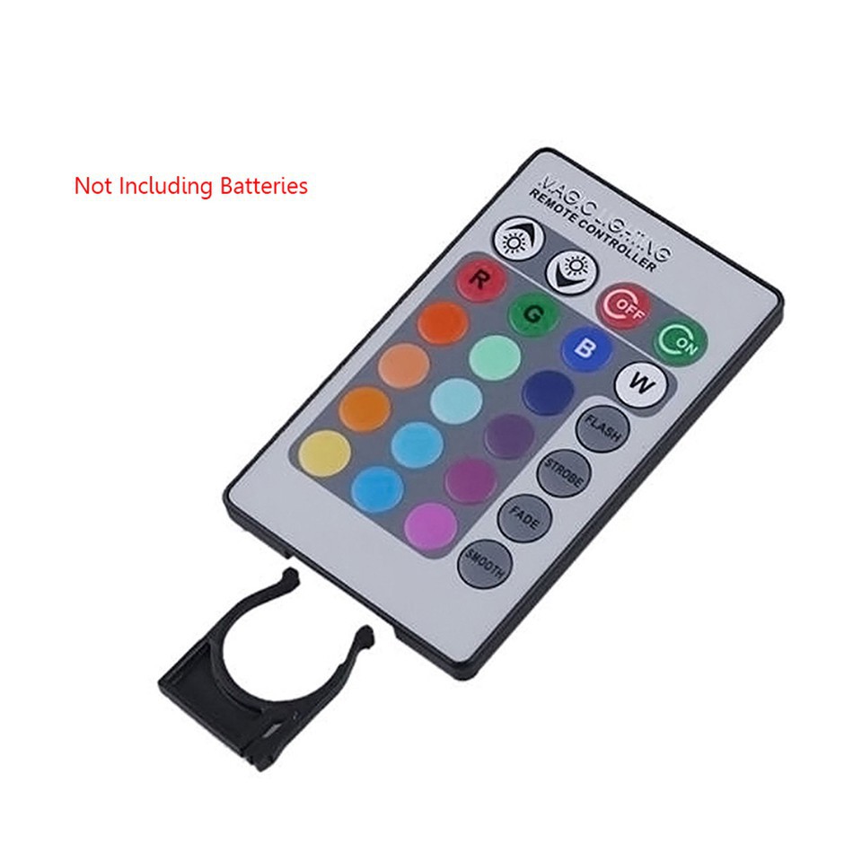 Grab medan Rybakov Lampu Bohlam LED RGB 3W 16 Colors E27 + Remote Control - 2835