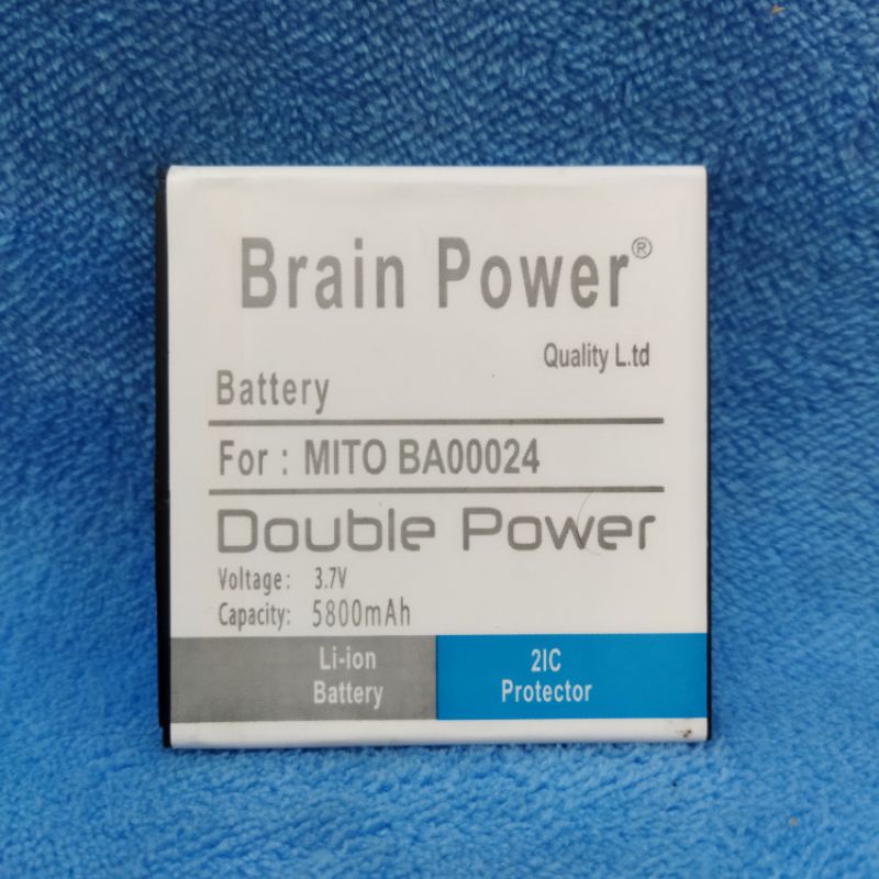 baterai batre Mito BA 00024 double power