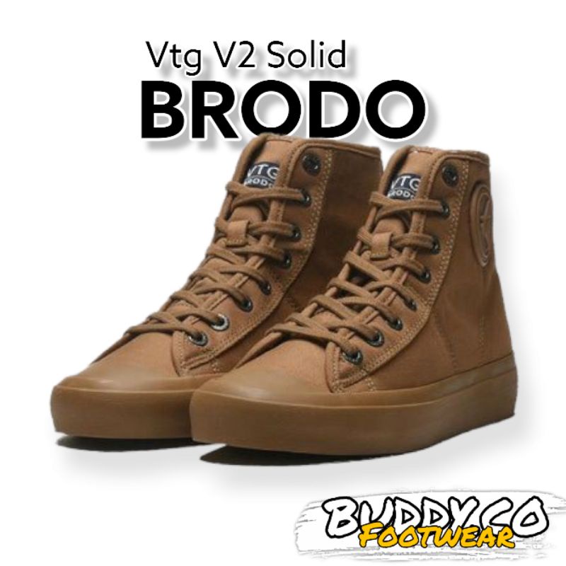 BRODO VTG V2 HI SOLID MOCHA | ORIGINAL