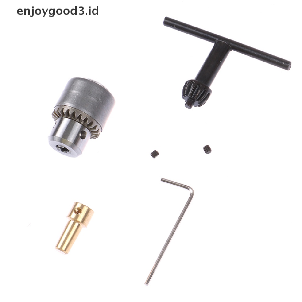 1 Set 0.3-4mm Bor Chuck Mikro Mini Dengan Kepala Pengganti