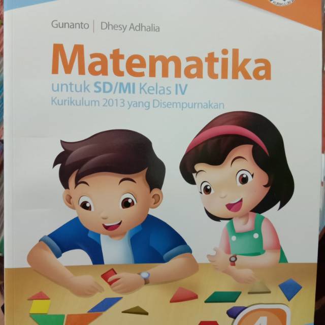 Buku Matematika SD kelas 4 Kurikulum 2013 GAP