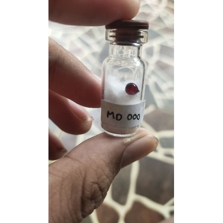 mustika delima merah sir alam asli temuan sepuh kuno antik pusaka md000