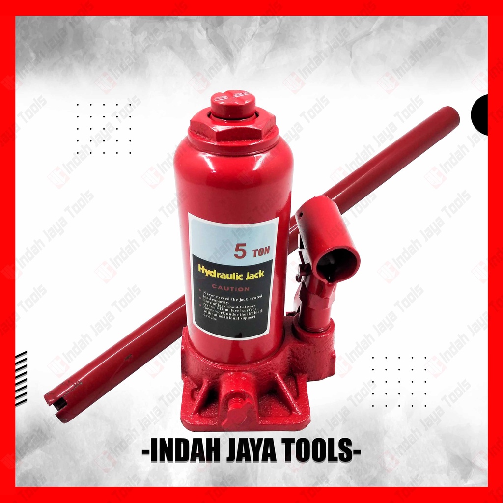 MURAH Dongkrak BOTOL 5 Ton - Dongkrak Mobil Truk Hidrolik Hydraulic