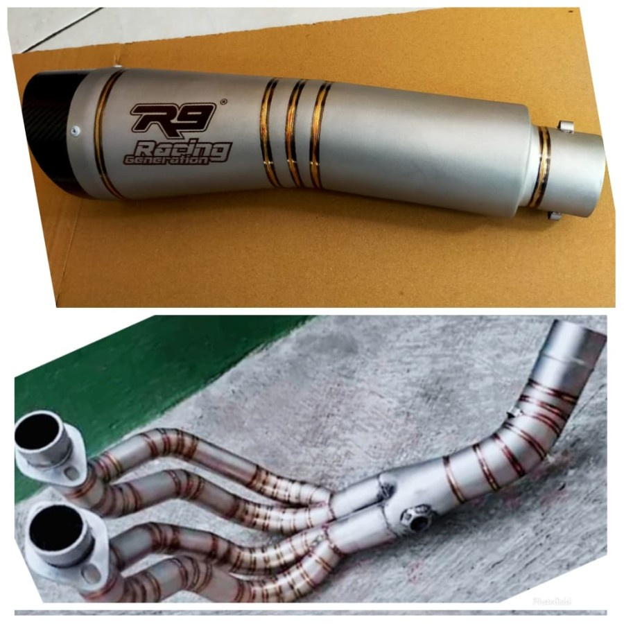Knalpot full system type Header 2 4 1 ER6 ER6N ER6F Ninja 650