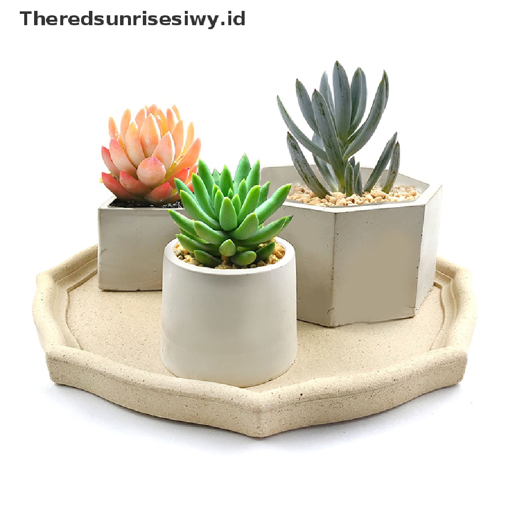 # Alat Rumah Tangga # Cetakan Pot Bunga Beton Semen Bahan Silikon Diy