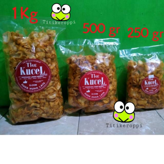 

The kucel kemasan 1 kg