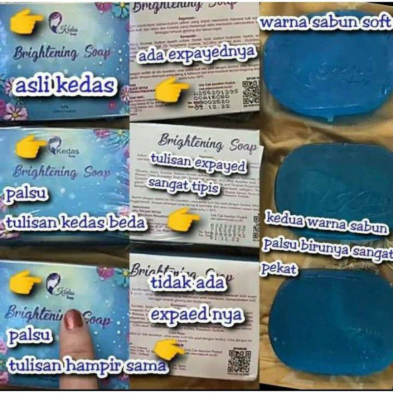 BPOM SABUN KEDAS BEAUTY 100% ORI WHITENING-3