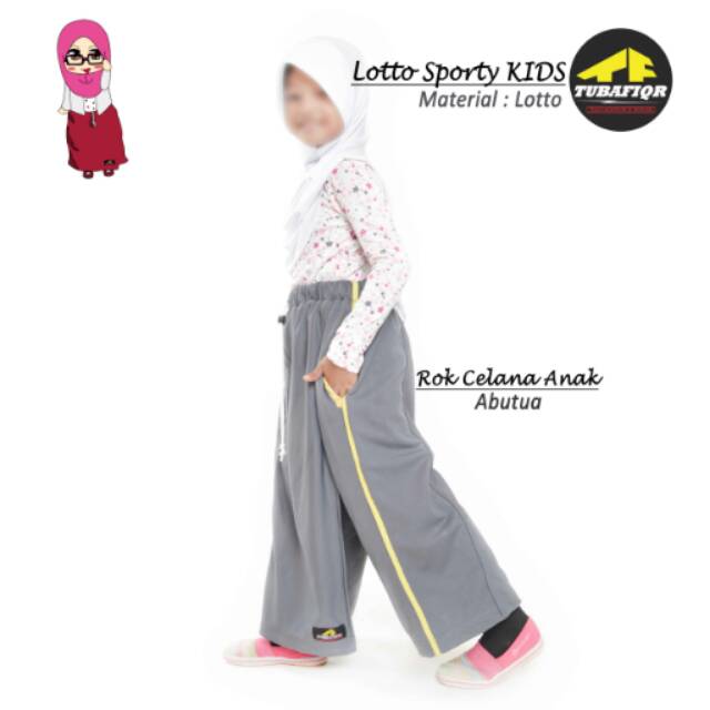 Rok Celana Olahraga Anak Kaos Lotto