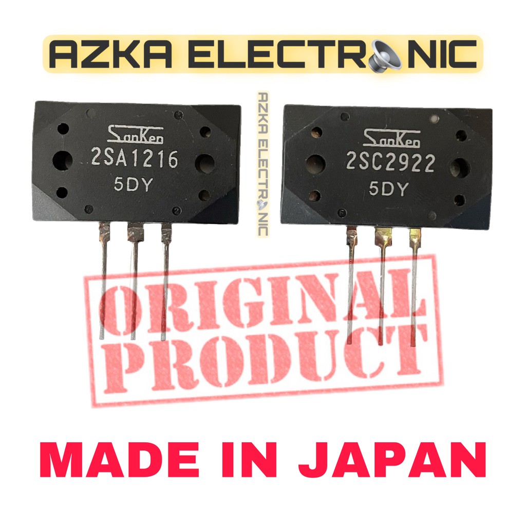 Transistor Sanken 2SC2922 &amp; 2SA1216 5DY Original