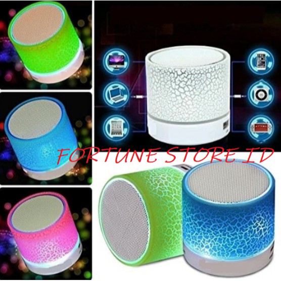 Speaker Bluetooth Lampu LED