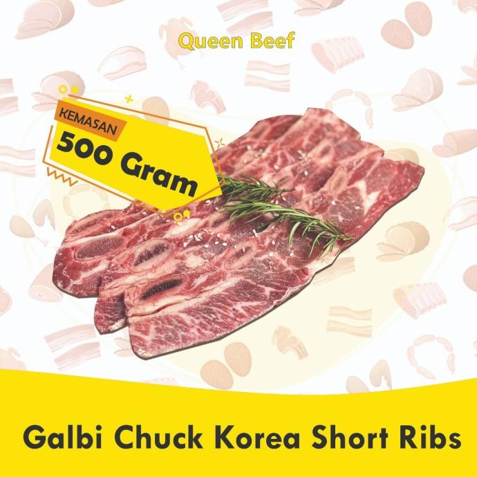 

Sale!!! 500Gr Korean Galbi Slice Chuck Ribs / Daging Sapi Grill Bbq Halal - Paling Diminati