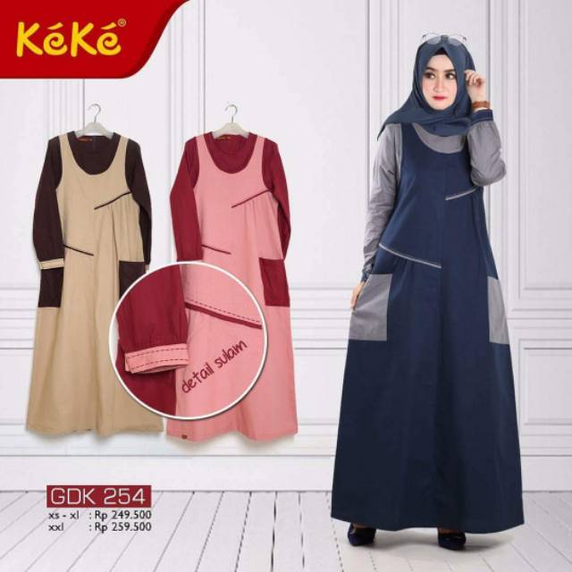 Busana muslim dewasa/busana muslim keke