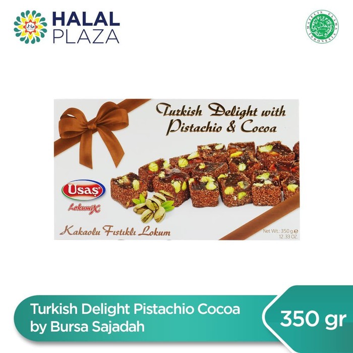 

Turkish Delight Pistachio Cocoa by Bursa Sajadah - 350gr