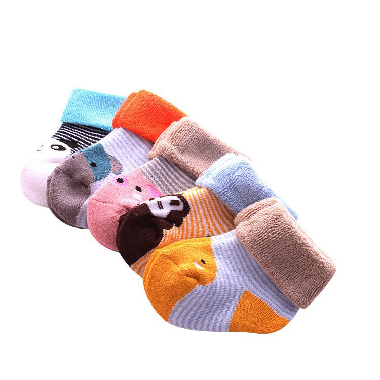 LittleAaron CHOKY ANIMAL Kaos Kaki Anak Bayi Laki Laki Perempuan Newborn - 2 Tahun Import