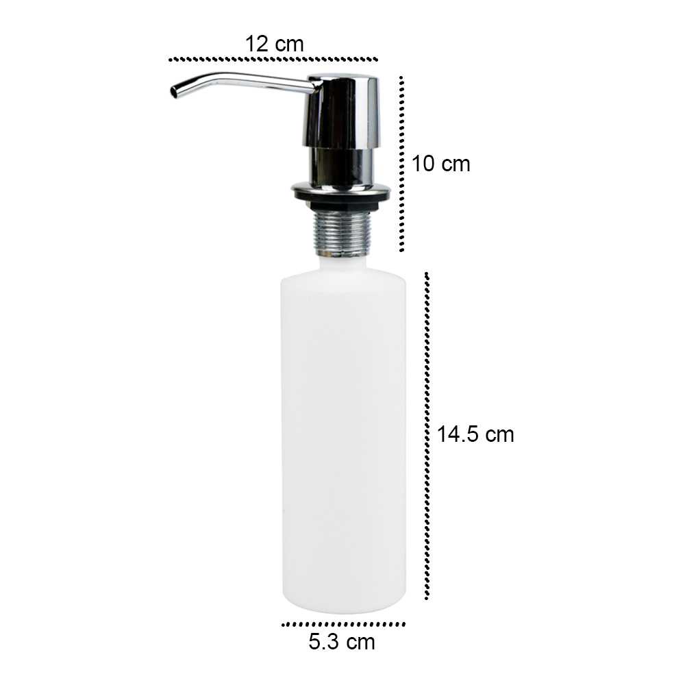 (100% BARANG ORI) BATHE PROJECT Tempat Sabun Keran Air Soap Dispenser 220ml - JJ-3122