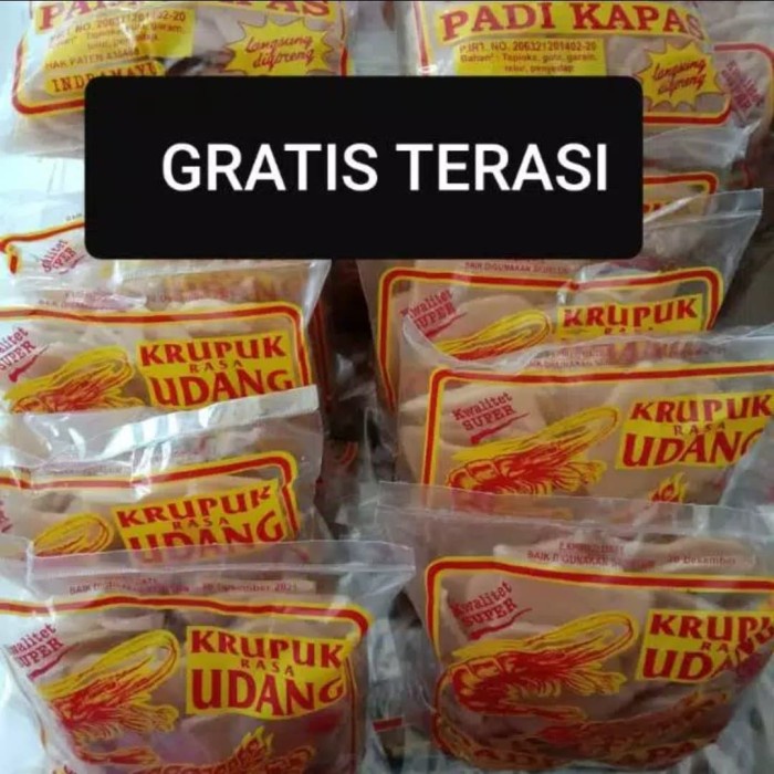 

SALE Paket Hemat Krupuk Padi Kapas 10 Bungkus