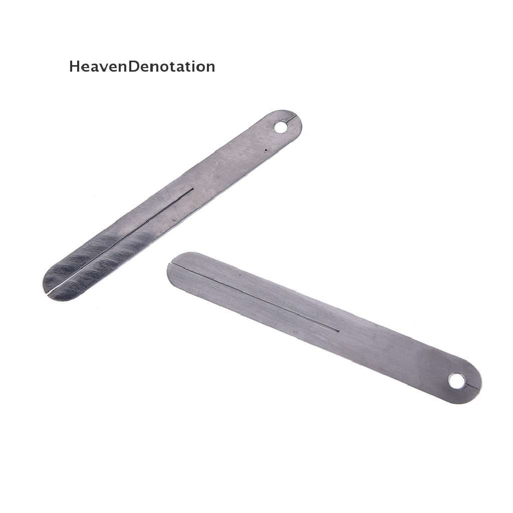 [HeavenDenotation] 2pcs fret puller fretboard fingerboard fret repair tool protector steel plate