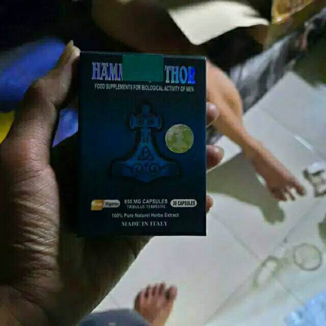 LUCKY Hammer Of Thor Asli Medein Italy Suplemen Pria