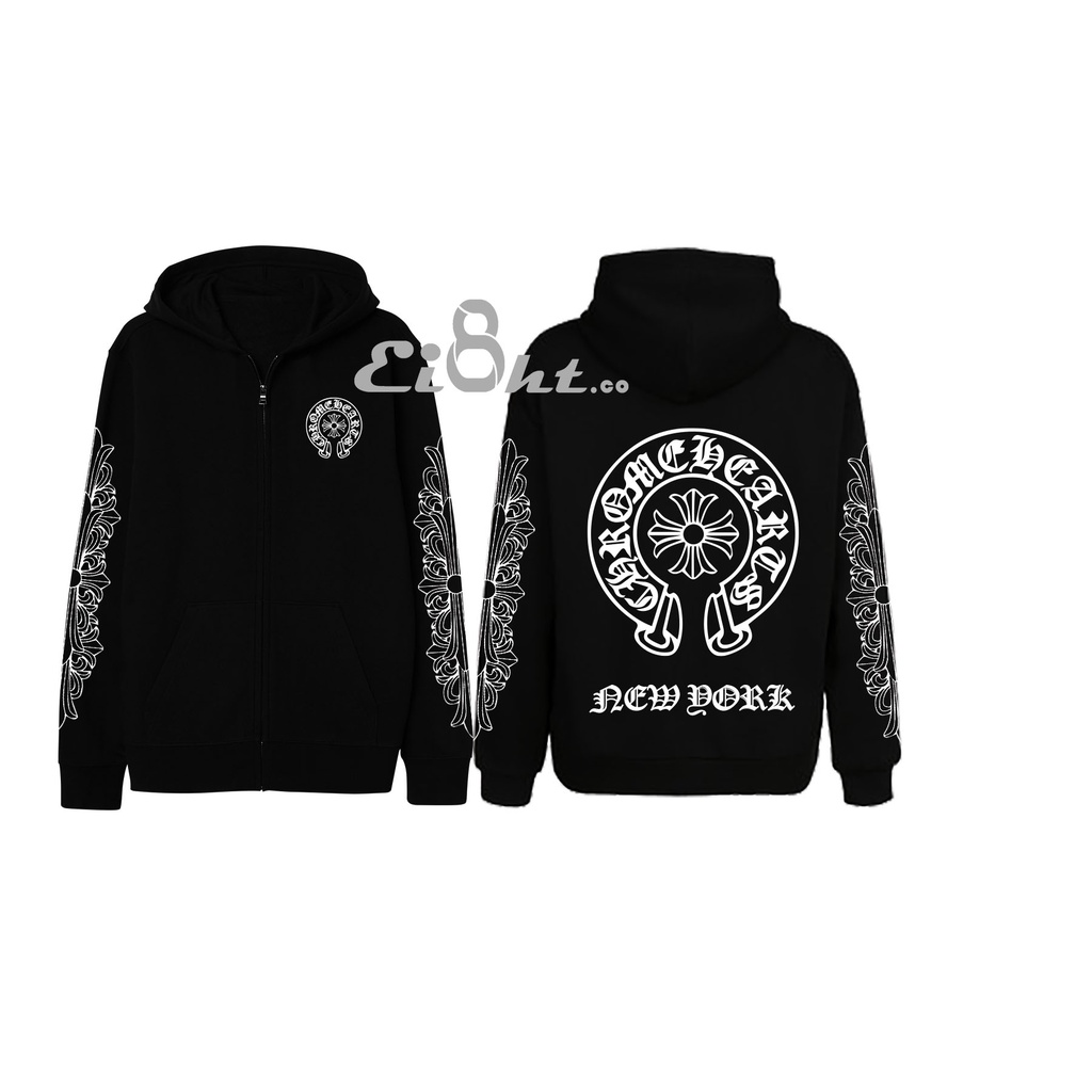 Jaket WindBreaker New Design Chrome Hearts Style American Hearts WB SABBATH New