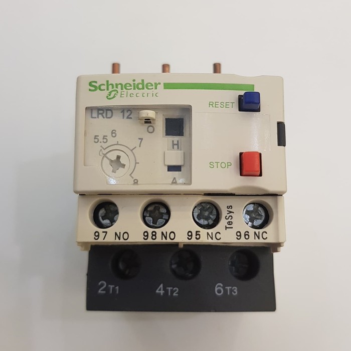 THERMAL OVERLOAD RELAY SCHNEIDER LRD 12 / LRD-12 / LRD12