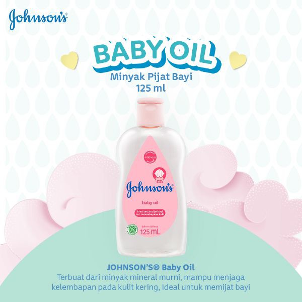 Johnson Baby Oil Regular 125ml