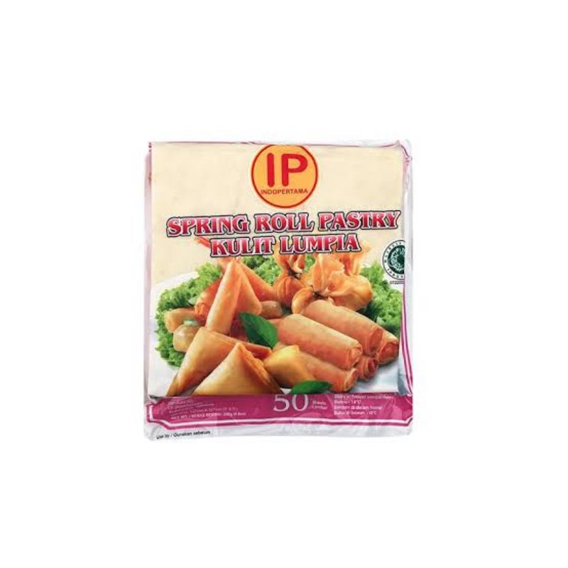 

Kulit Lumpiah Indopertama (Spring Roll Pastry) Isi 50 Lembar