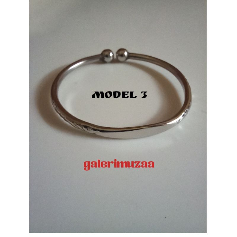 Gelang Monel Bayi / Anak / Anti Step/Anti Kejang/Gelang Monel Asli