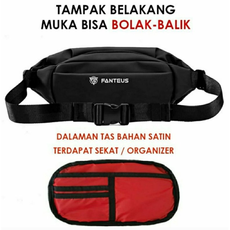 Tas Selempang Waterproof Bahan Mickro Model Terbaru