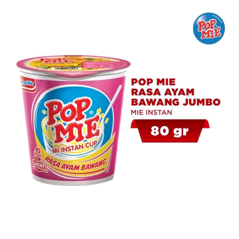 

popmie jumbo rasa ayam bawang 80g