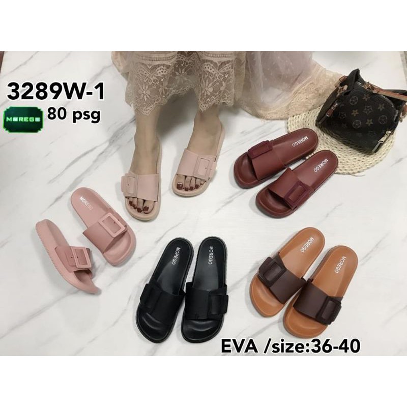 Sandal Slop Gesper Morego 3289W -1/Gesper LCR 2088-1