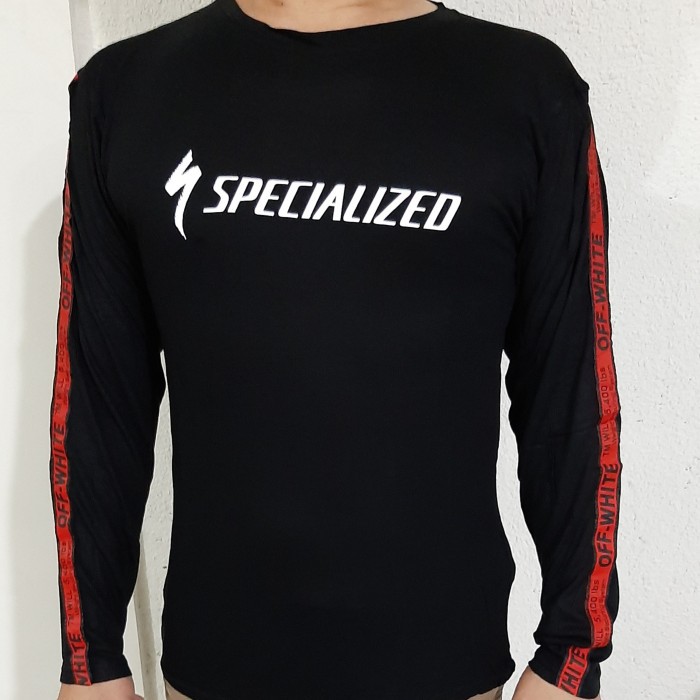 Kaos Sepeda Pria Lengan Panjang