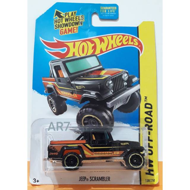 hotwheels jeep scrambler