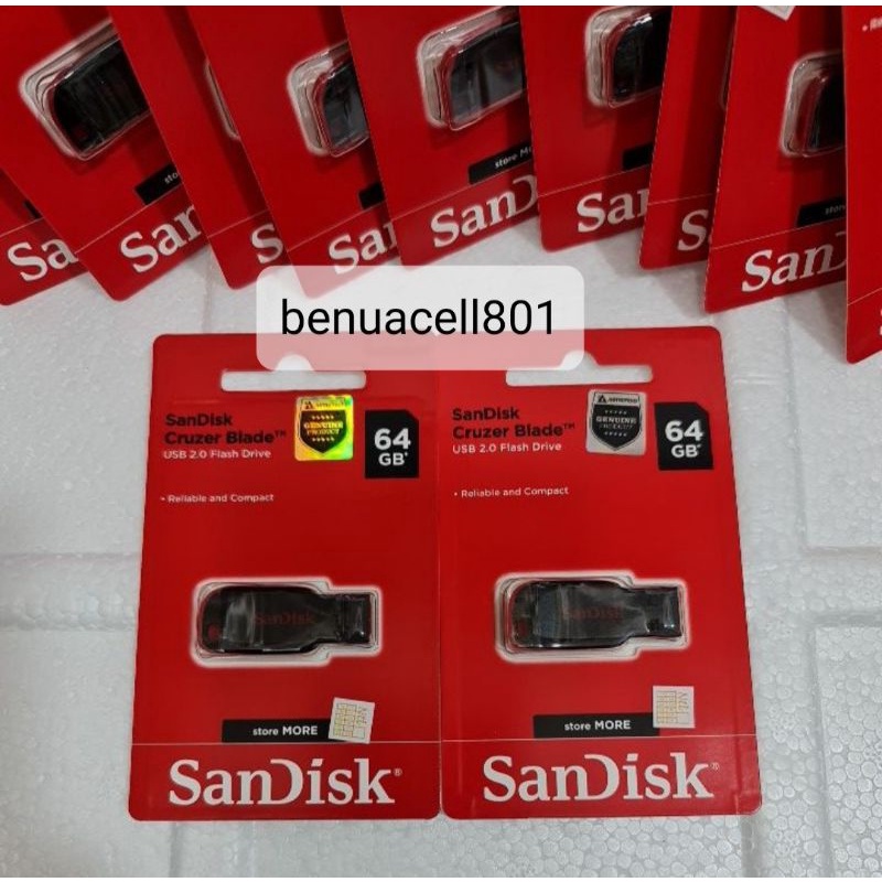 Flashdisk Sandisk  FD Sandisk 64 GB original