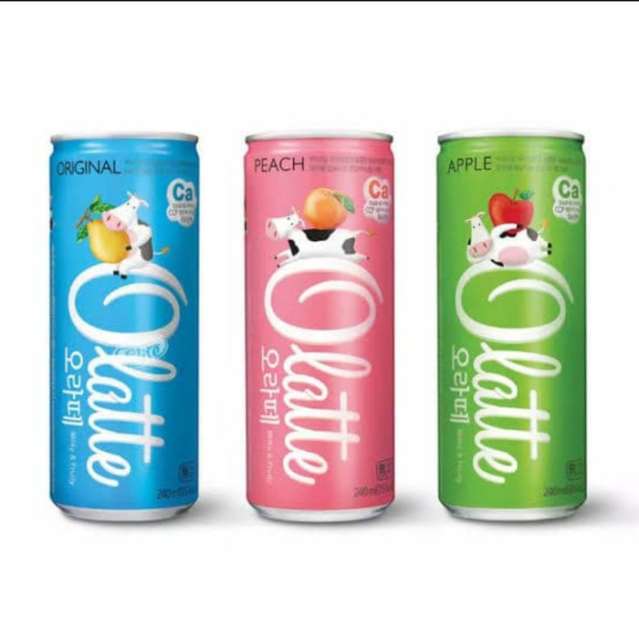 

OLATTE DRINK PEAR/PEACH/APPLE 240ML