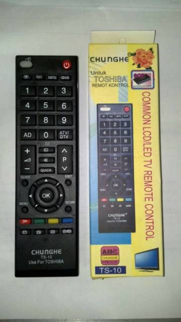 Remote TV Multi LED/LCD/TABUNG Merk Toshiba