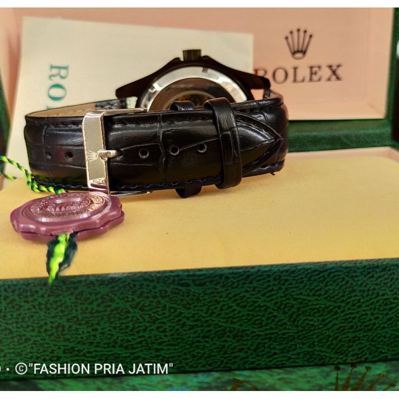 JAM TANGAN ROLEX  AUTOMATIC TRANSPARAN