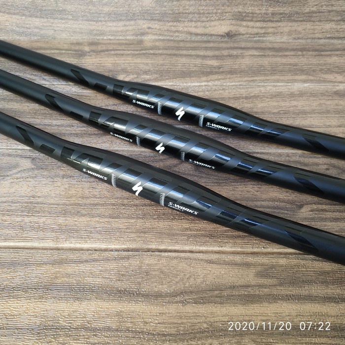 S-WORKS Specialized Carbon Handlebar Flat 31.8 mm Matte Black Logo Dof
