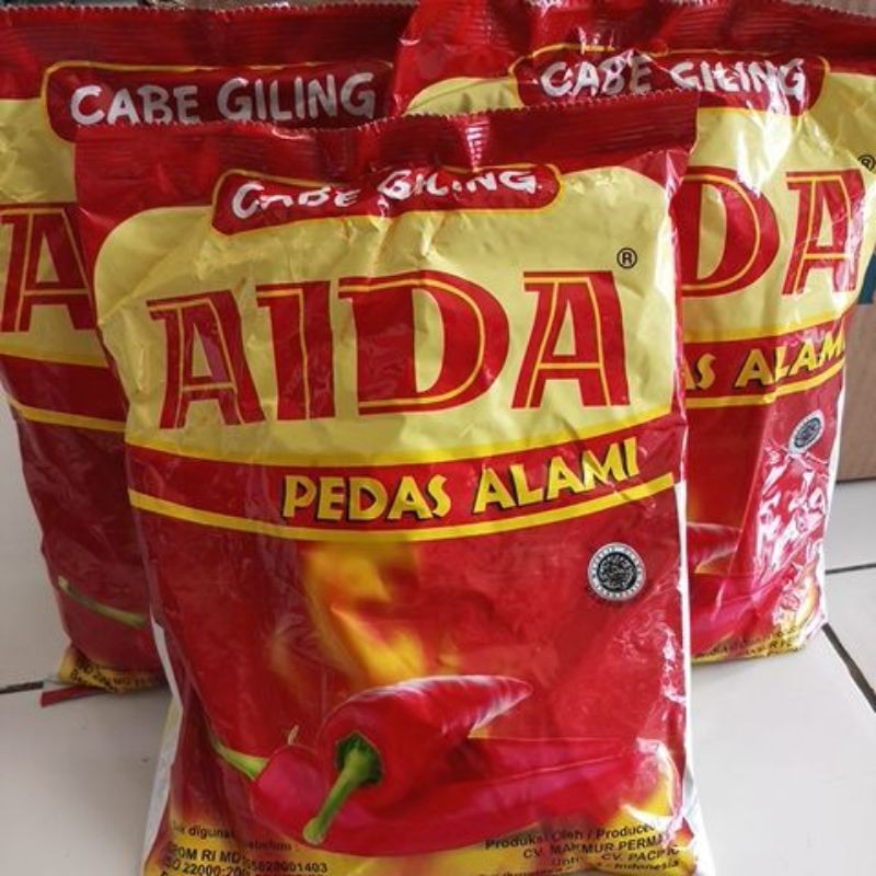 

AIDA cabe giling kemasan 500gr