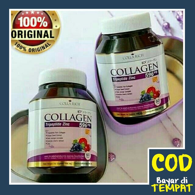 Review Colla Rich Collagen Tripeptide 100 Asli Dg Harga Kandungan Terbaik Collarich Kolagen Shopee Indonesia