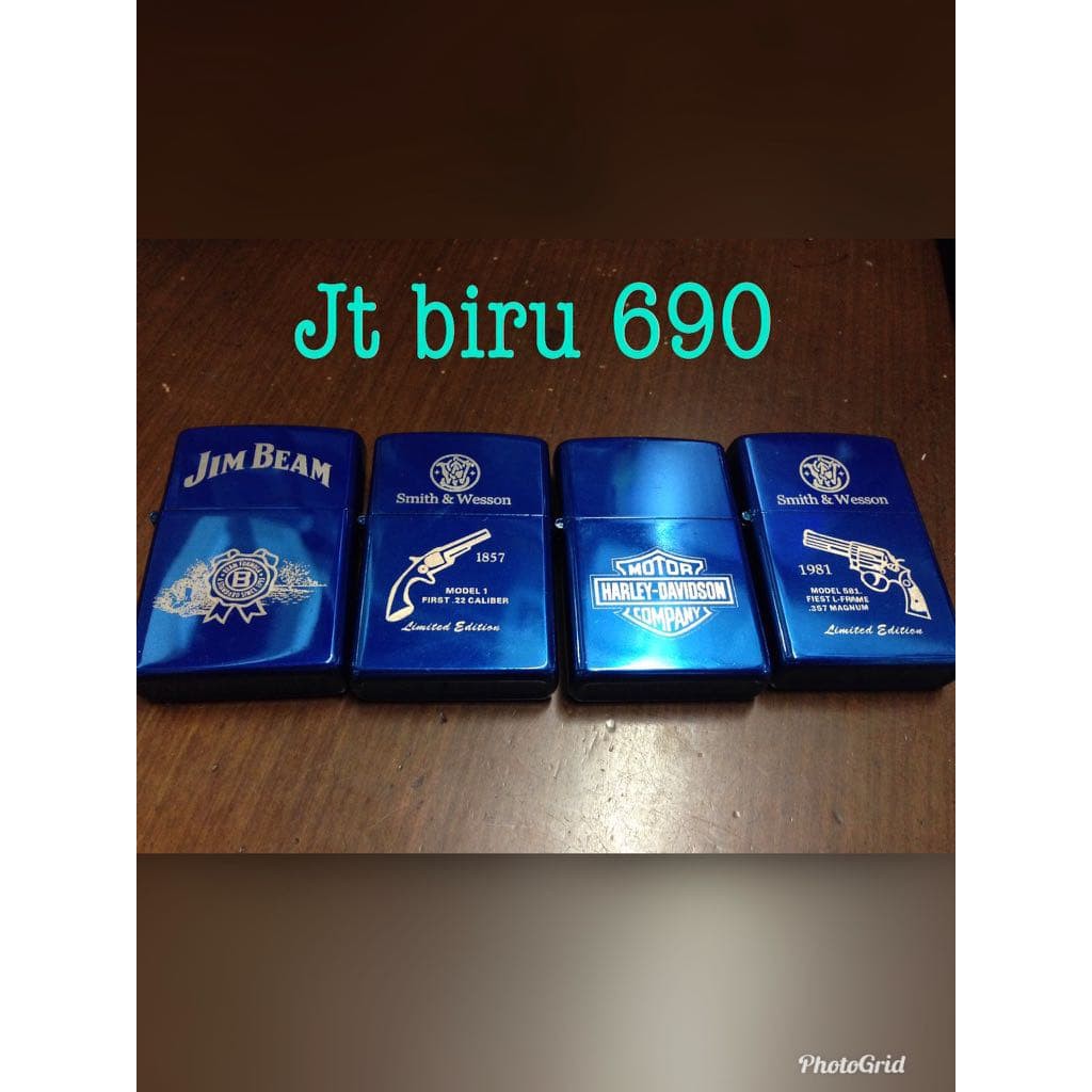 Super Sale! KOREK ZP KOREK MINYAK BLUE BIRU 690 NO BOX, MANCISPEMANTIK LIGHTER