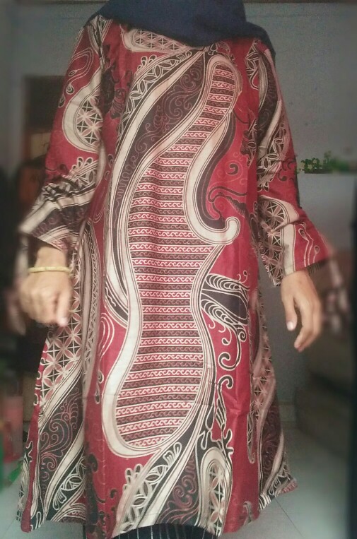 M L Xl Xxl Xxxl 4l 5l Maura Couple - Sania Ruffle Batik Couple Ori Garansi Termurah Shopee