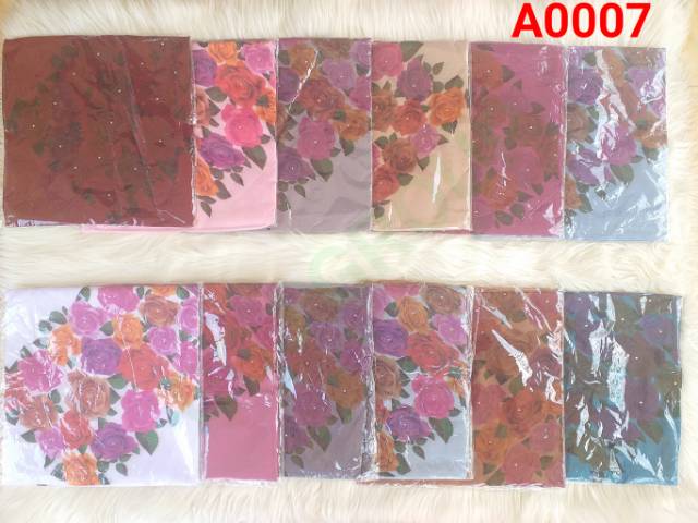 A ( A0007 ) KERUDUNG BELLA SQUARE / JILBAB BELLA PRINTING SEGI EMPAT / HARGA GROSIR