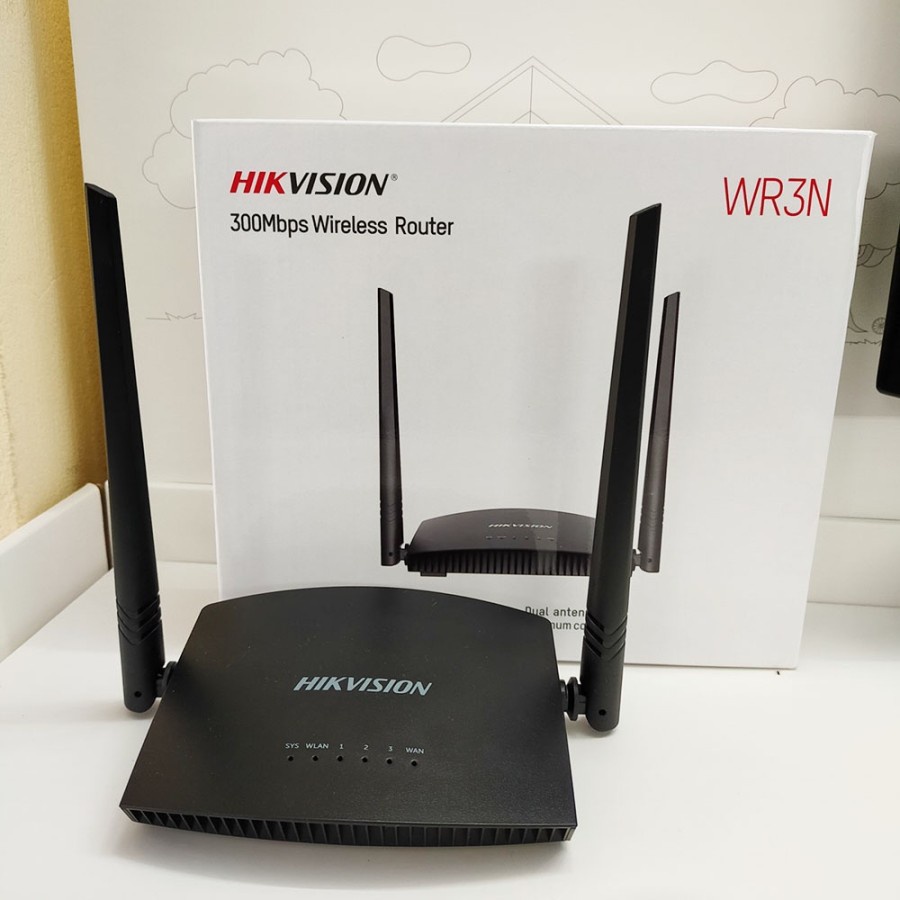 Hikvision DS-3WR3N Wireless Router 300 mbps