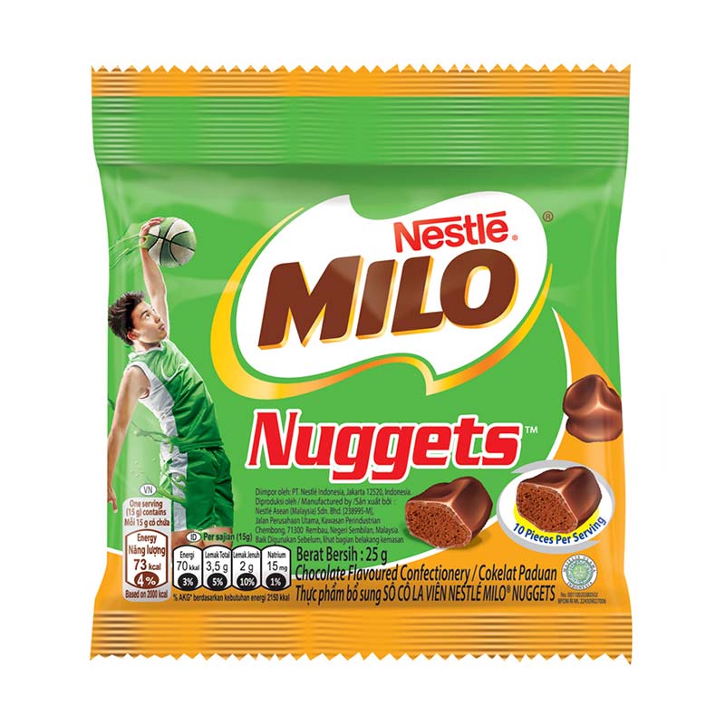 

Milo Chocolate Nuggets 25G