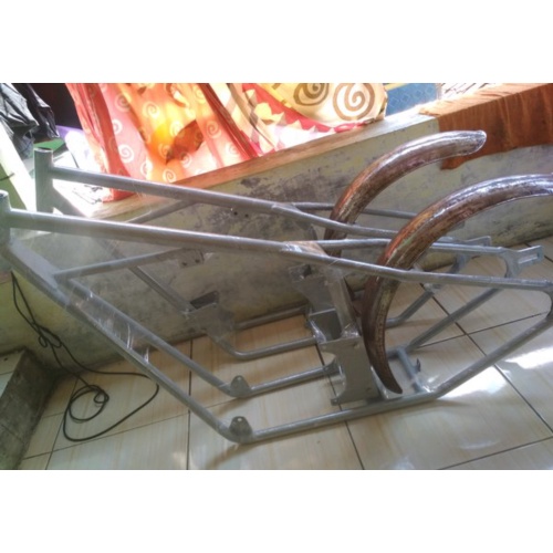 Dijual rangka chopper scorpio set spakbor free ongkir Diskon