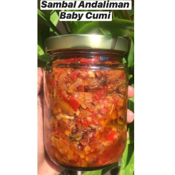 

Sambal Andaliman Baby cumi