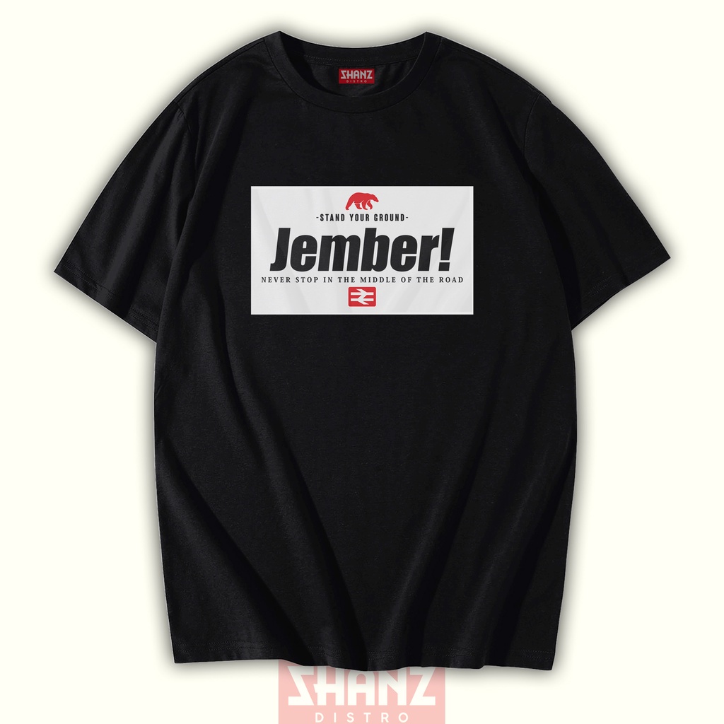 baju kaos Jember premium distro pria