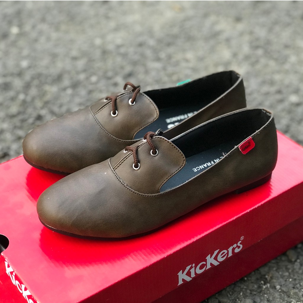 SEPATU KICKERS WANITA FLAT LOAFERS TALI BALET MURAH BEKUALITAS HARGA GROSIR