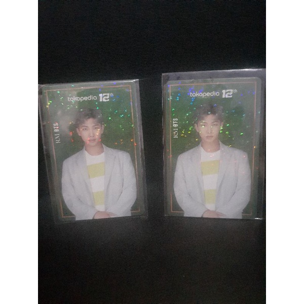 PC BTS TOKO SEBELAH HIJAU RM NAMJOON HOLOGRAM