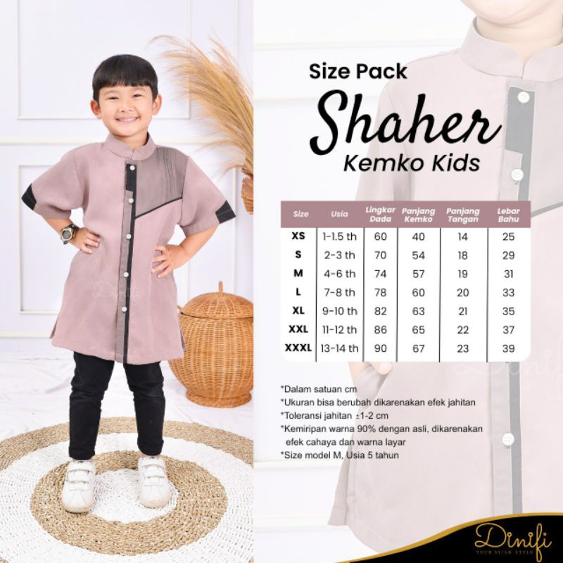 [Puby] KEMKO SHAHER BY MOUZA INDONESIA | KOKO ANAK LENGAN PANJANG | KOKO LEBARAN | KOKO COUPLE | SAR